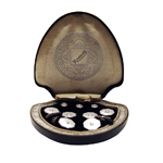 antique cuff link set