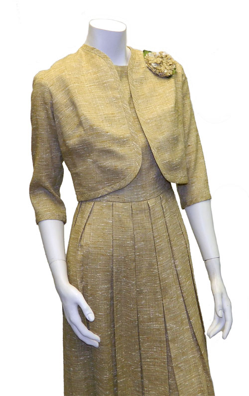 1950's dress and jacket combo