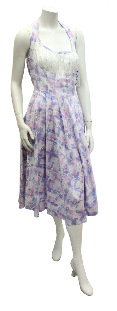vintage 1950's cotton summer dress