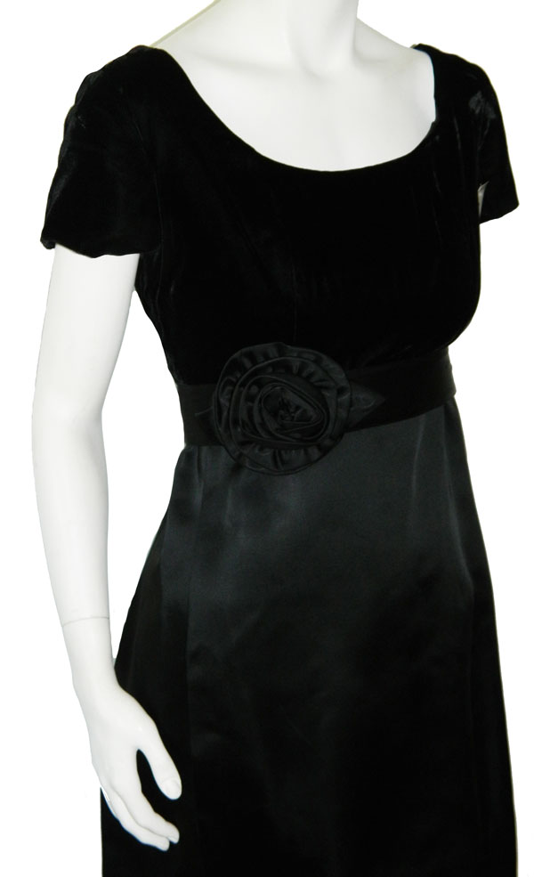 Vintage black party dress1950's black cocktail dress