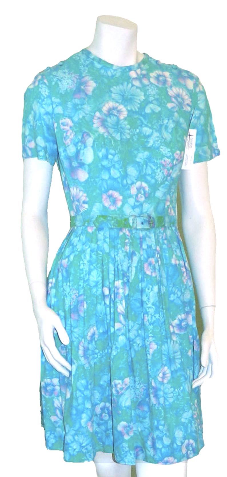 1960's floral dress