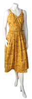 1950's cotton sun dress