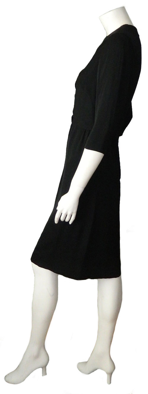 1950's Little Black Cocktail Dress