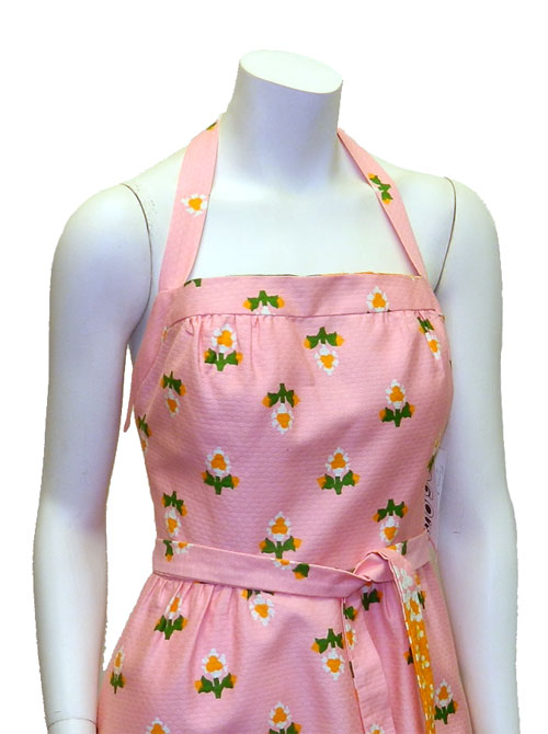 vintage 1960's cotton Hawaiian dress