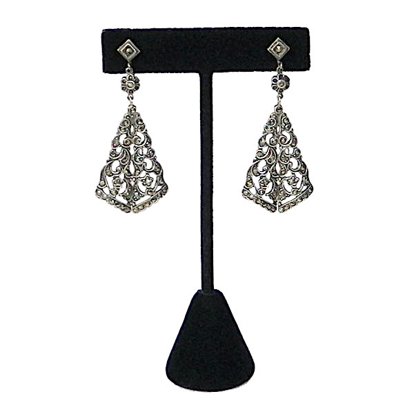 1920s Art Deco drop earrings