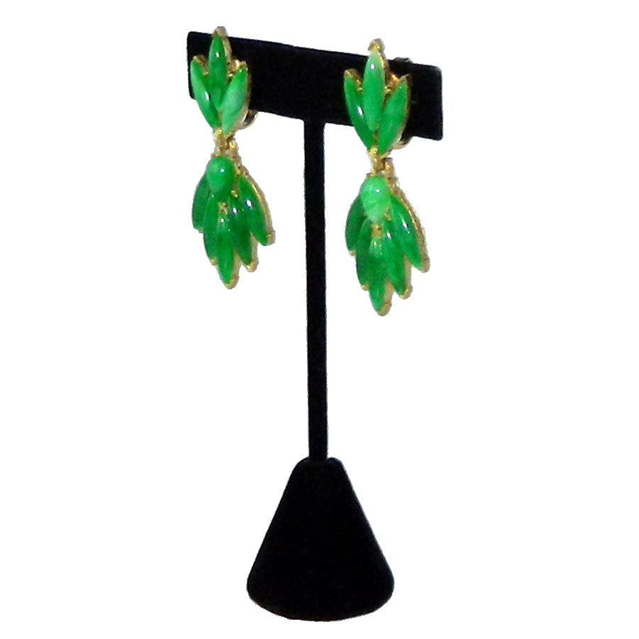 Trifari drop earrings