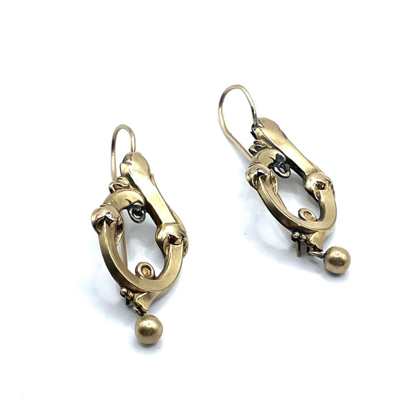 Victorian gold filled earrings