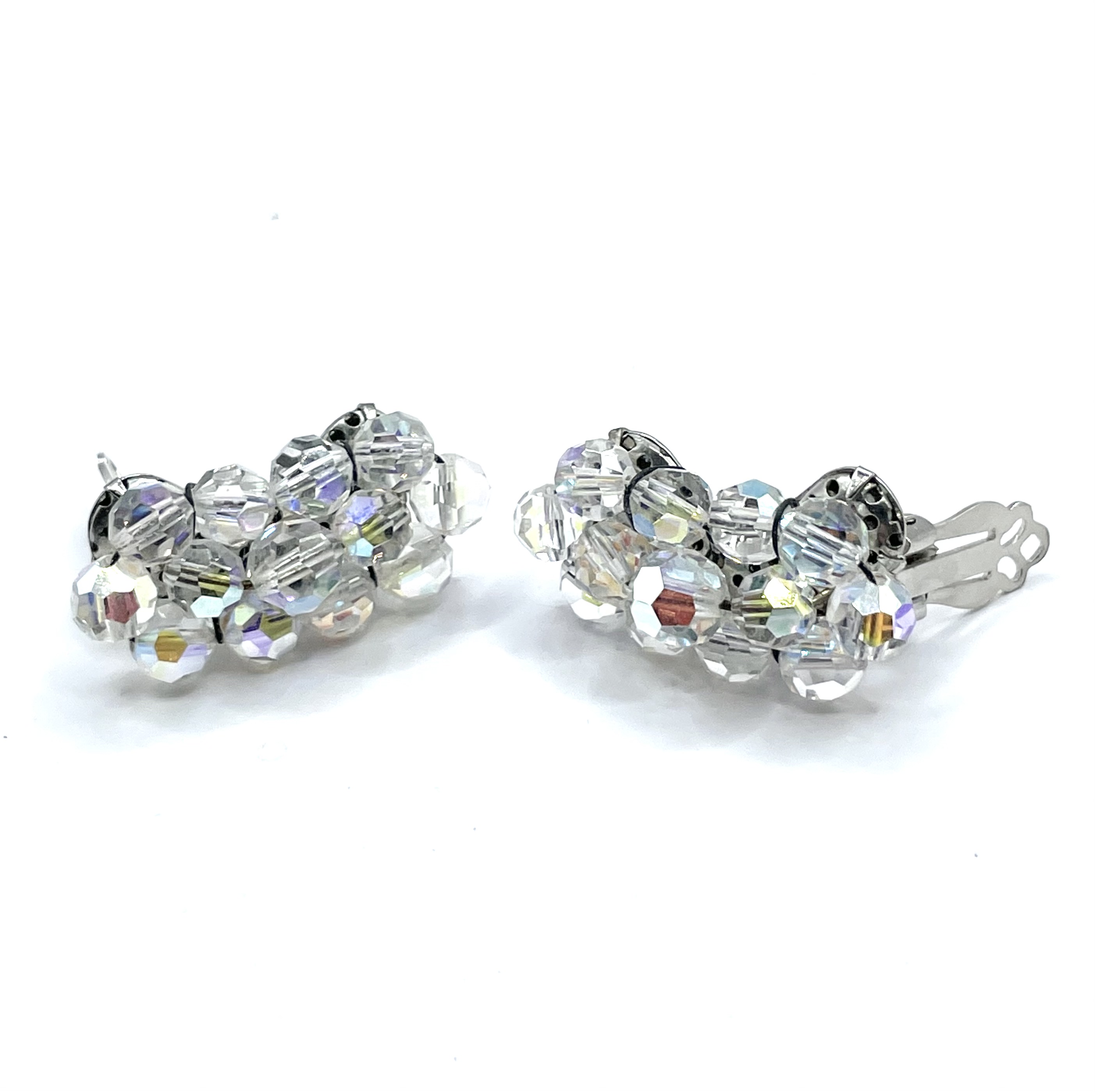 Aurora Borealis crystal earrings
