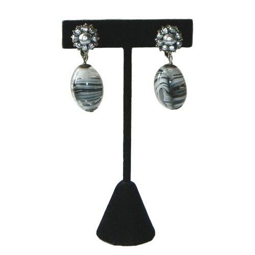 1950's Miriam Haskell earrings