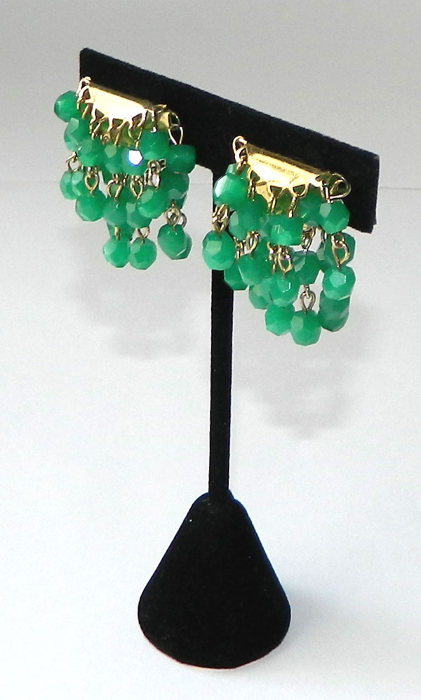 1950's chandelier drop earrings