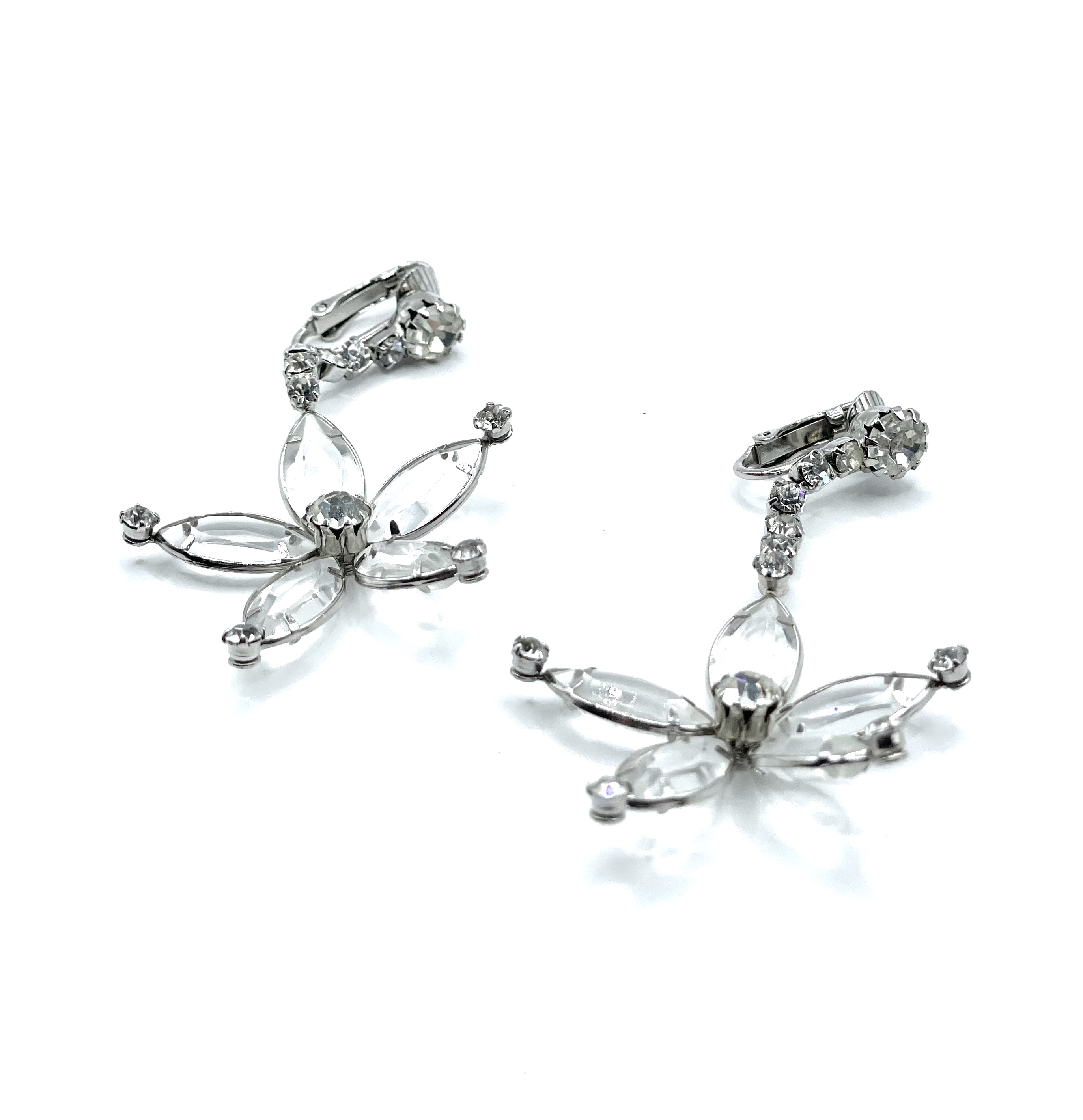crystal rhinestone earrings
