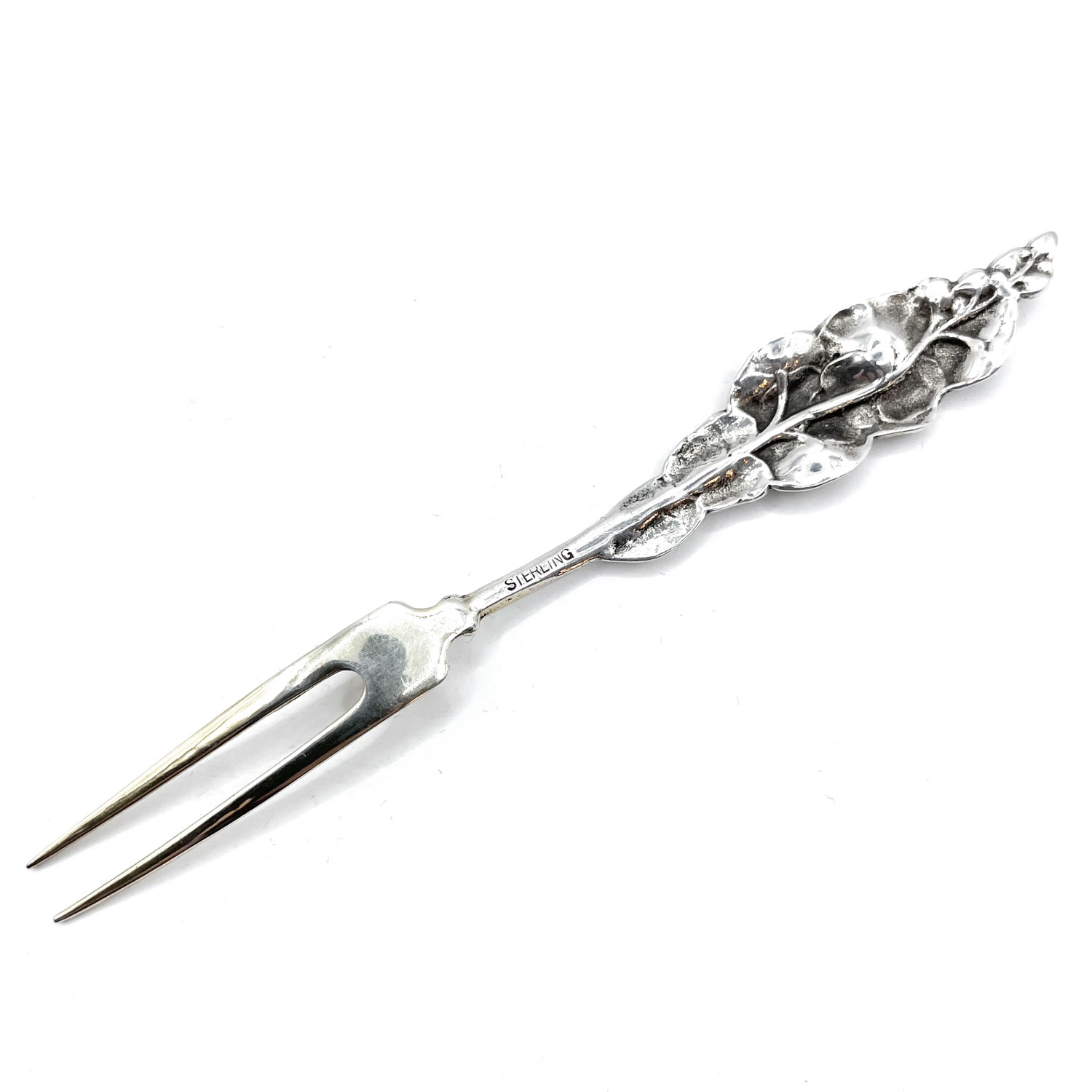 Sterling silver hors d'oeuvre fork