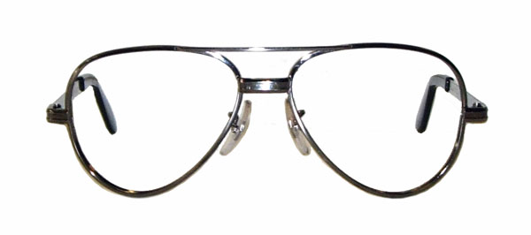 Vintage 1970's aviator style eyeglass frames