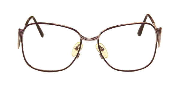 Light purple 1980s wire frame eyeglasses