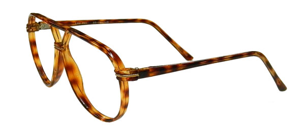 Men's 1970's aviator style eyeglass frames