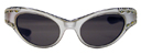 vintage 1950's cat eye rhinestone studded sunglasses