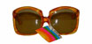 vintage 1970's Polaroid sunglasses