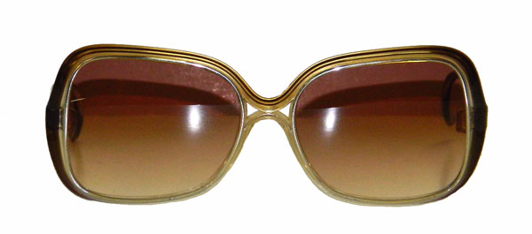 Vintage French sunglasses with graduated lenses