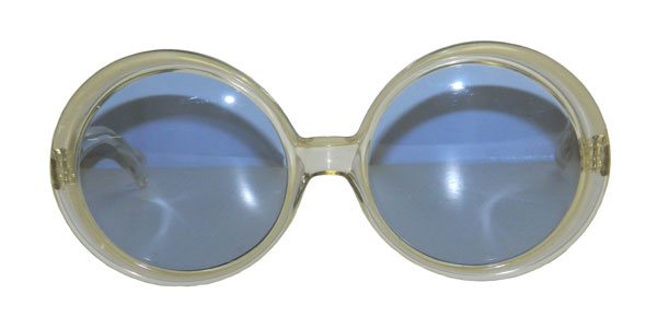 Vintage 1960's round Italian sunglasses