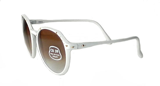 1980's white sunglasses
