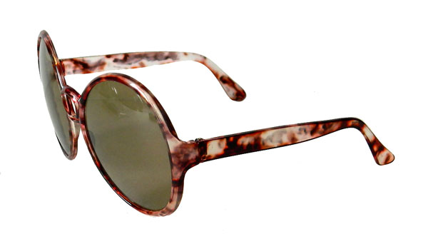vintage 1970's round sunglasses