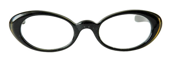 1960's oval eyeglass frames