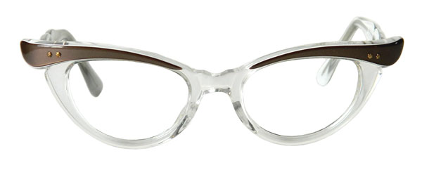1950's cat eye eyeglass frames