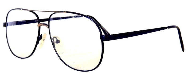 1980's aviator eyeglass frames