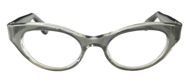 grey cat eye eyeglasses