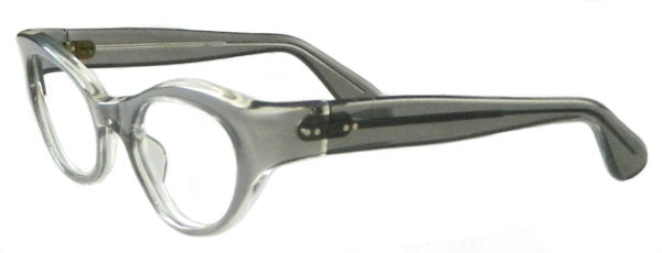 grey cat eye eyeglasses