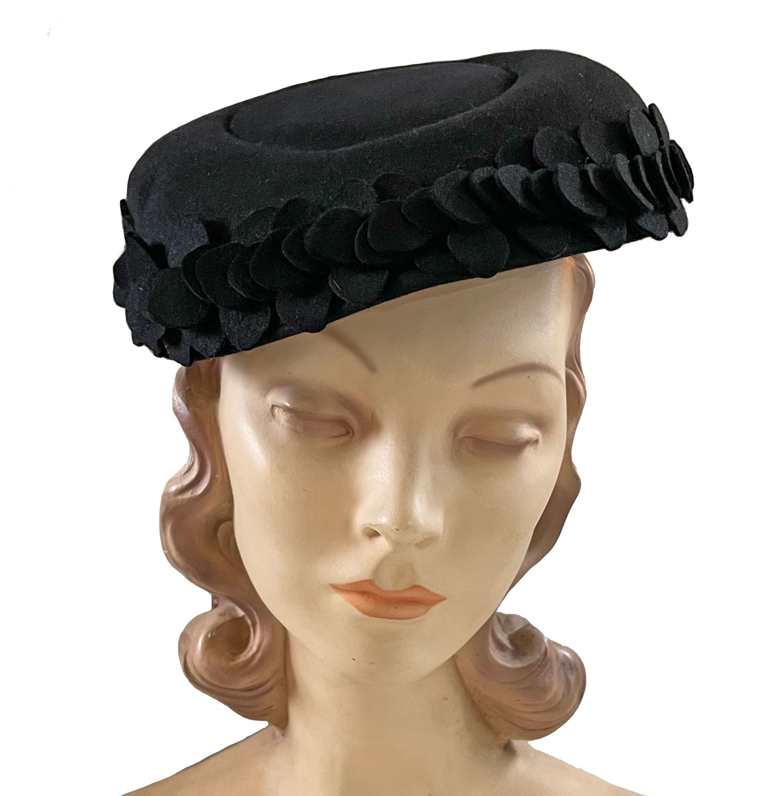 1950s vintage felt hat