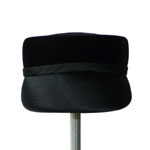 1960s black mod hat