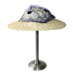 1950s straw sun hat