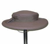vintage 1950's silver grey felt hat