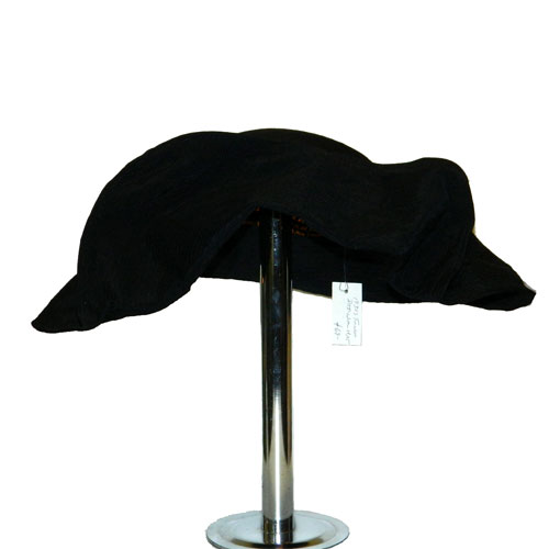 vintage 1930s black hat