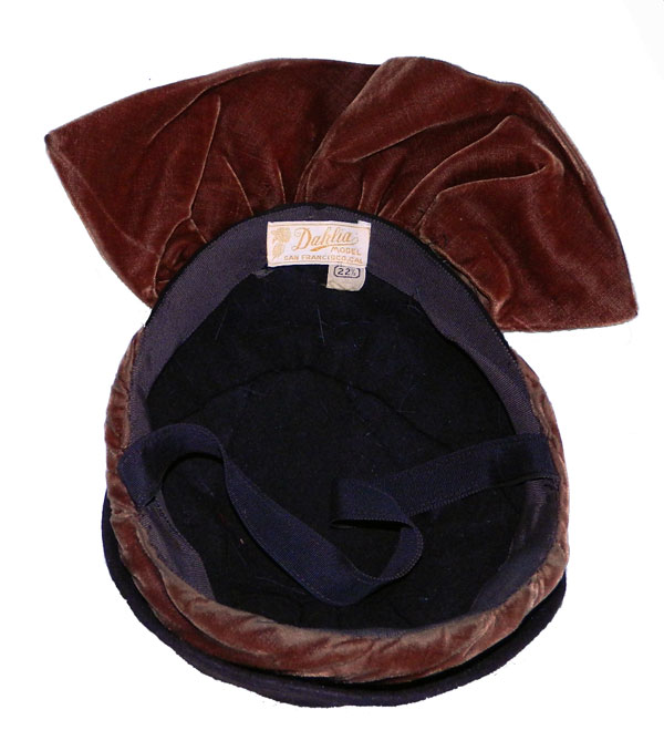 1940's tilt hat