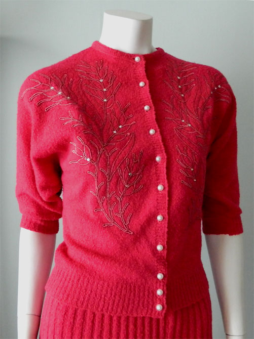 1950's Sweater Suit