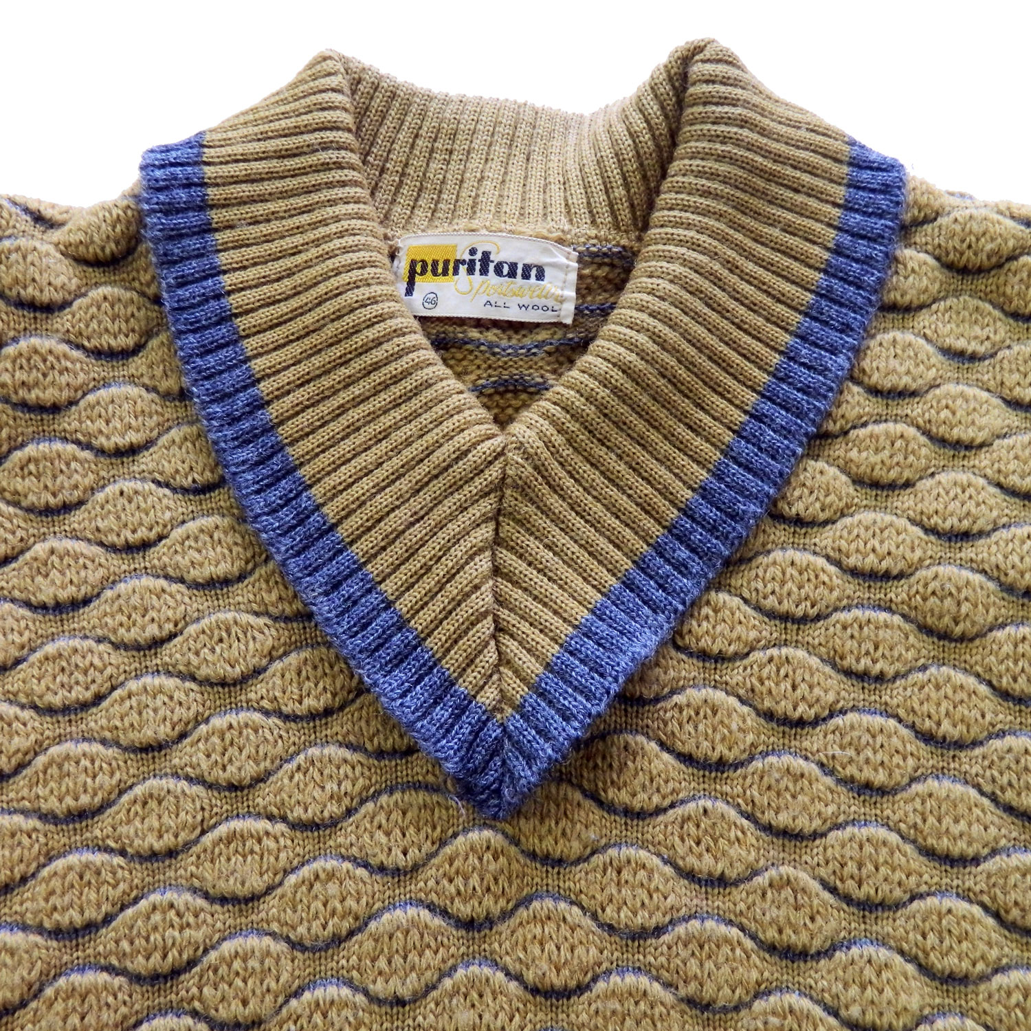 1960's V neck sweater
