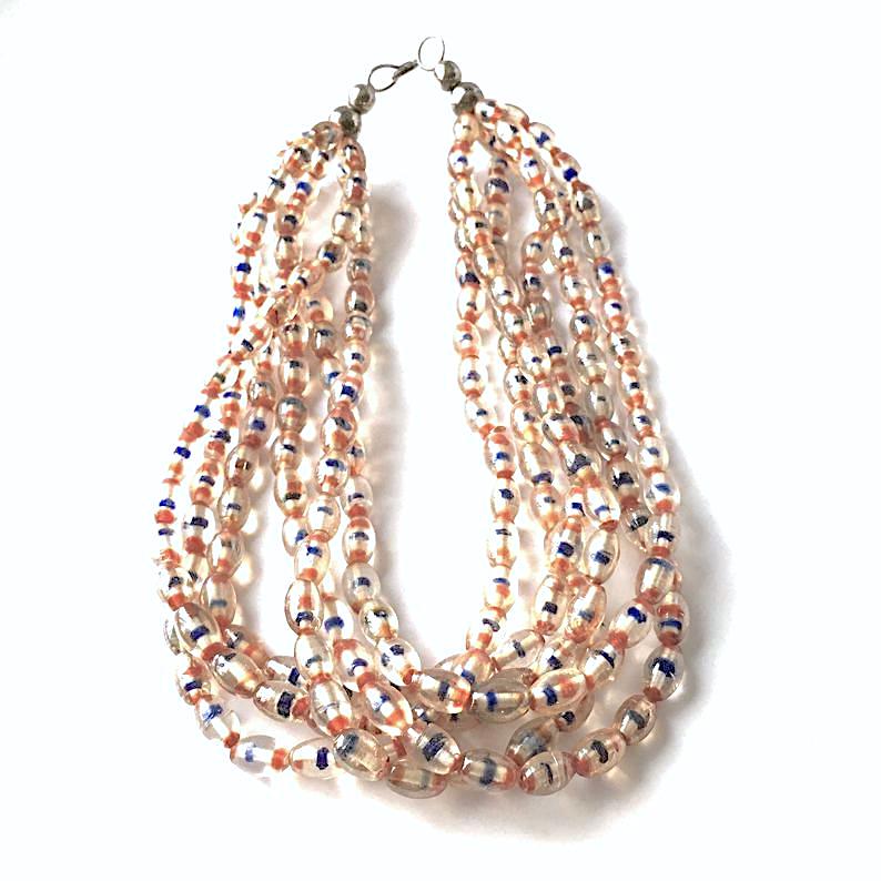 vintage beaded necklace