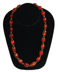 Vintage amber bead necklace