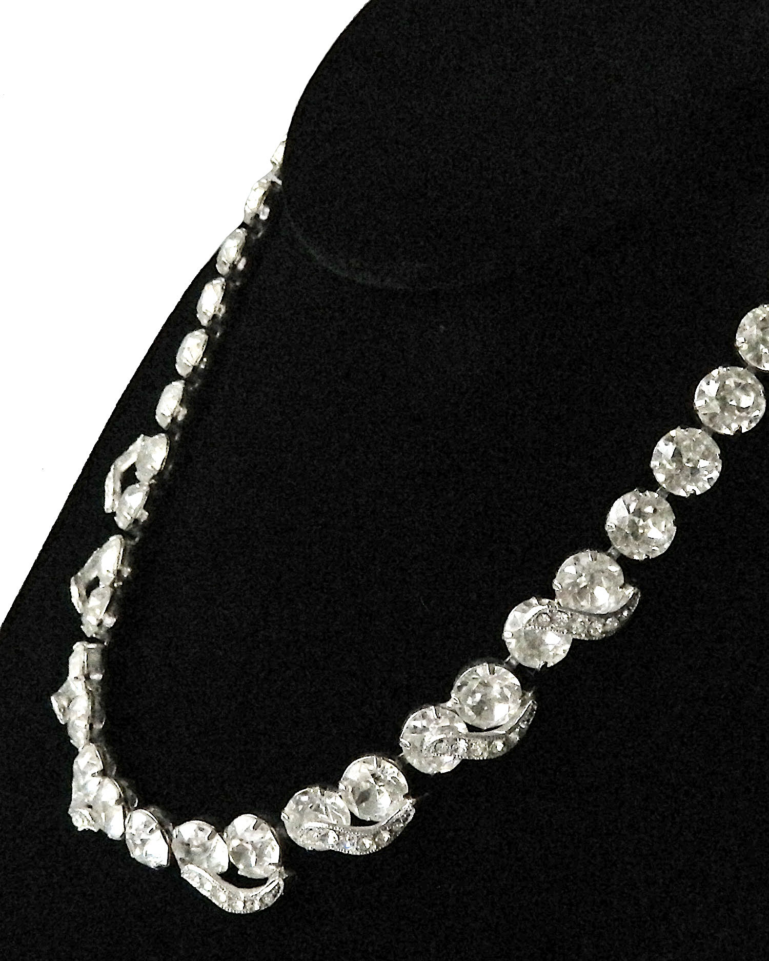 Eisenberg rhinestone necklace
