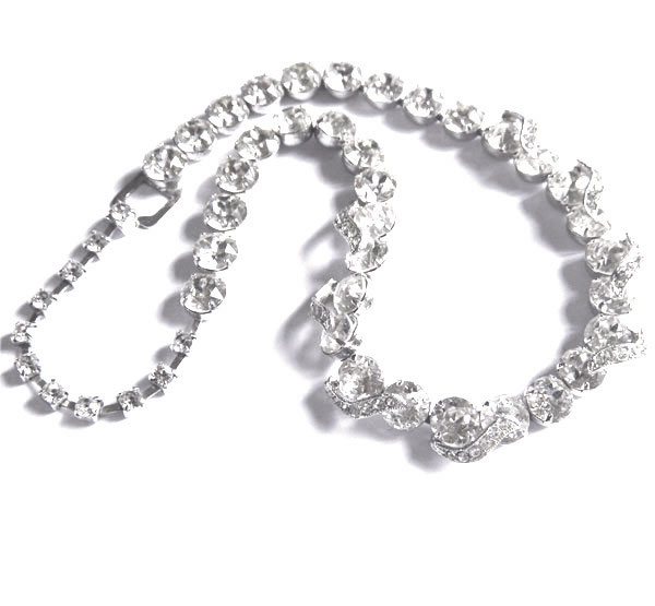 1950's Eisenberg rhinestone necklace
