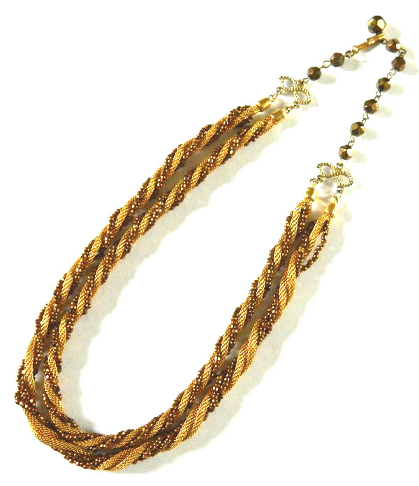 Laguna beaded necklace
