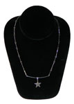 Park Lane silver star necklace