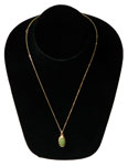 Sarah Coventry jade necklace