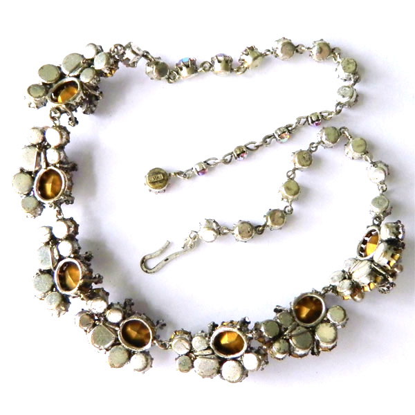 1950's Austrian crystal necklace