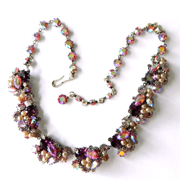 1950s Austrian crystal necklace