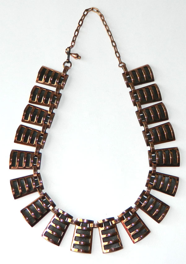 Renoir copper necklace