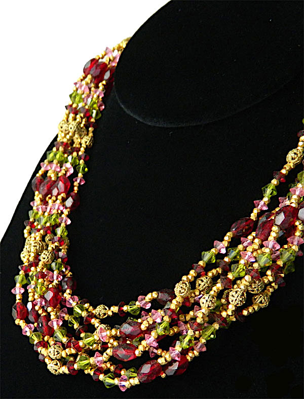 1940's Miriam Haskell necklace