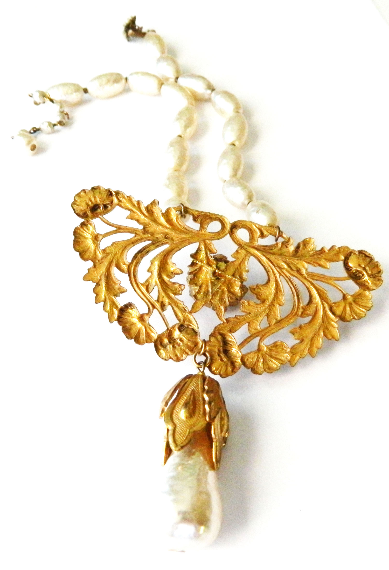 Miriam Haskell pendant necklace